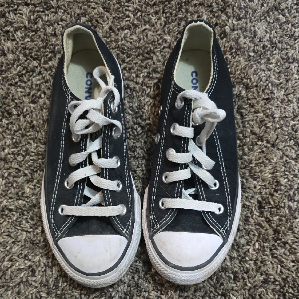 Converse Black and White Kids Sneakers